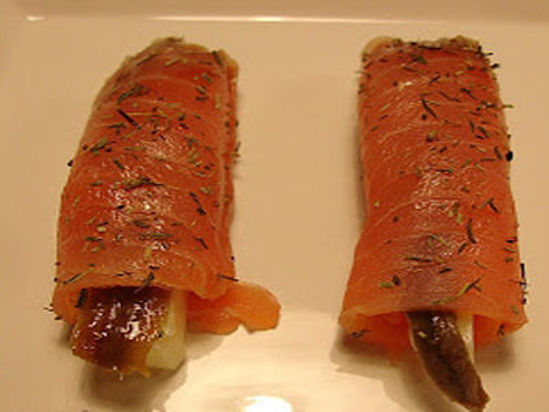 Picture of CANAPE SALMON Y ANCHOAS